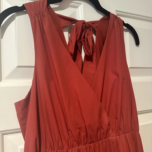 MARIE OLIVER COTTON HALTER DRESS - Picture 8 of 13